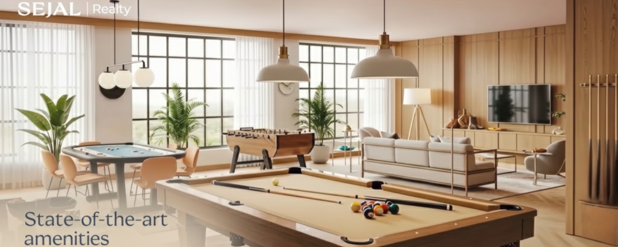 State of art amenities